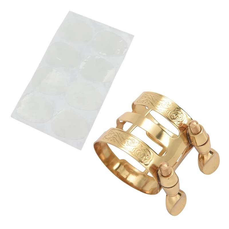 8Pcs Alto/Tenor Saxophone Sax Mouthpiece Patches Pads Cushions 0.3Mm & 1 Pcs Alto Sax Clarinet Mouthpiece Ligature Clip
8Pcs Alto/Tenor Saxophone Sax Mouthpiece Patches Pads Cushions 0.3Mm & 1 Pcs Alto Sax Clarinet Mouthpiece Ligature Clip