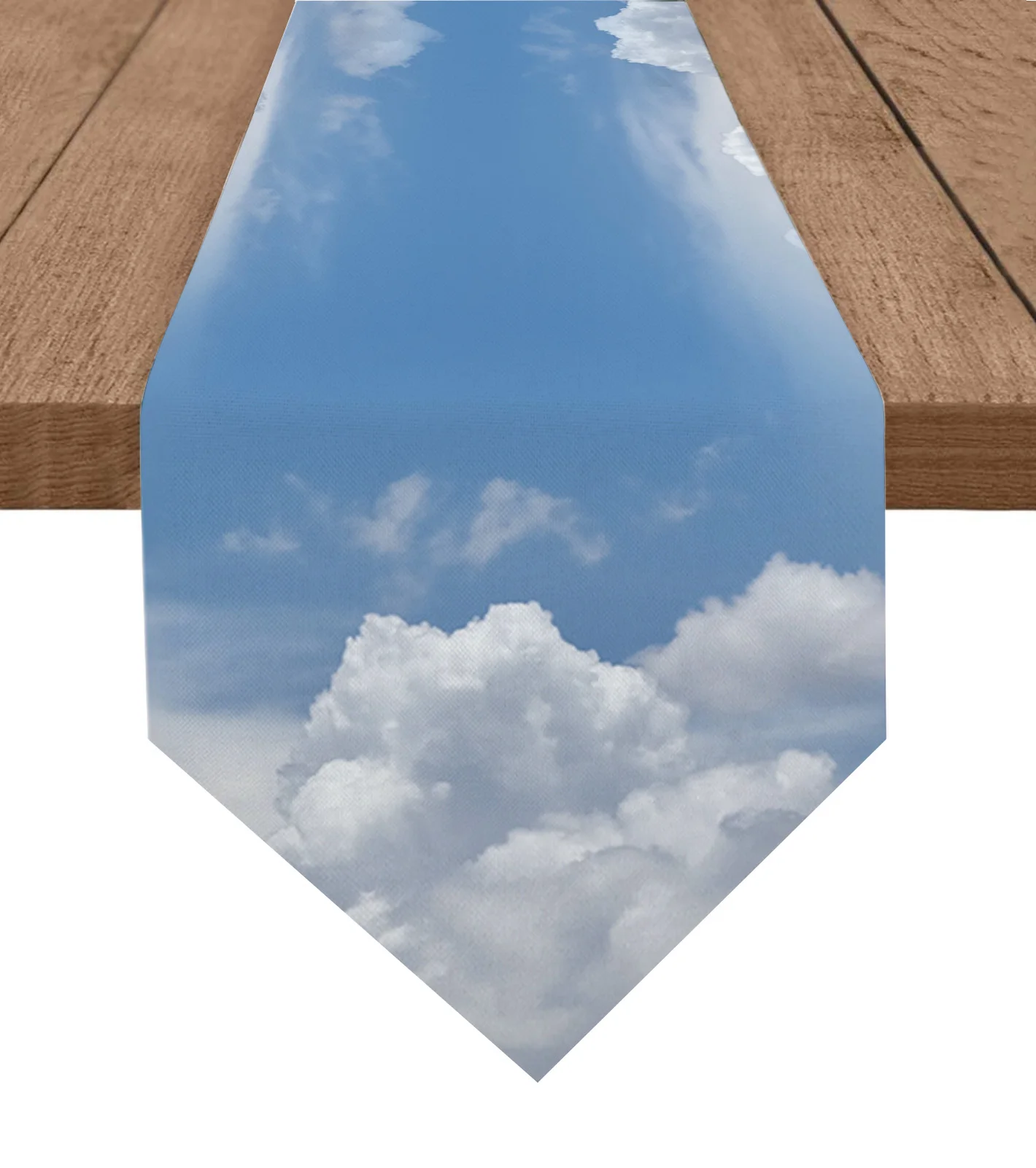 Sky Clouds White Table Runners Holiday Wedding Decor Dinning Table Cover Christmas Decorations Table Cloth
Sky Clouds White Table Runners Holiday Wedding Decor Dinning Table Cover Christmas Decorations Table Cloth