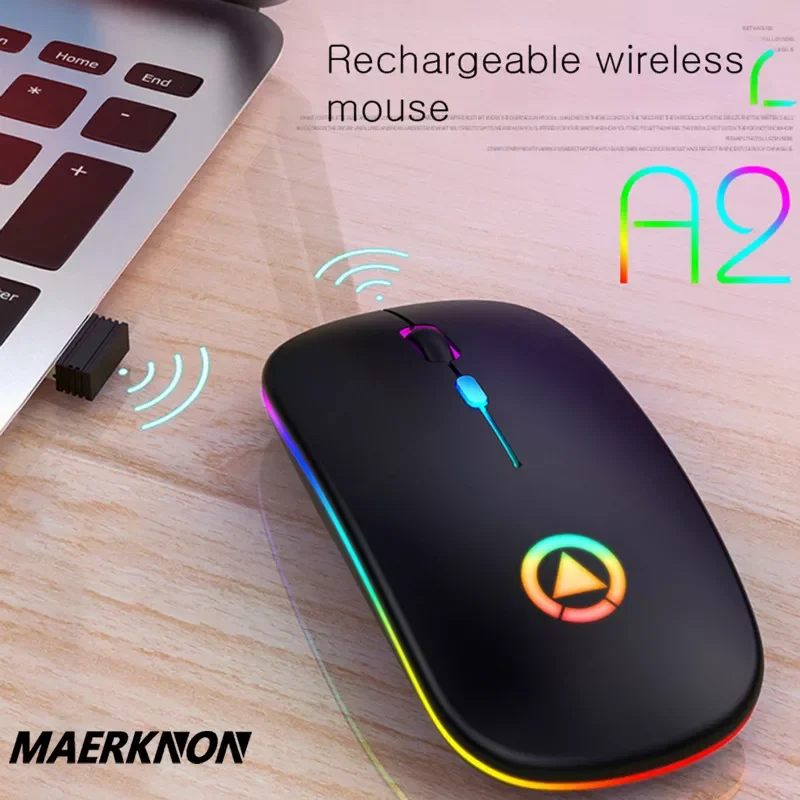 Wireless Mouse Rechargeable Lightweight Portable LED Colorful Light Mute Mouse Optical Bluetooth Mice For Laptop PC игровая мышь
Wireless Mouse Rechargeable Lightweight Portable LED Colorful Light Mute Mouse Optical Bluetooth Mice For Laptop PC игровая мышь