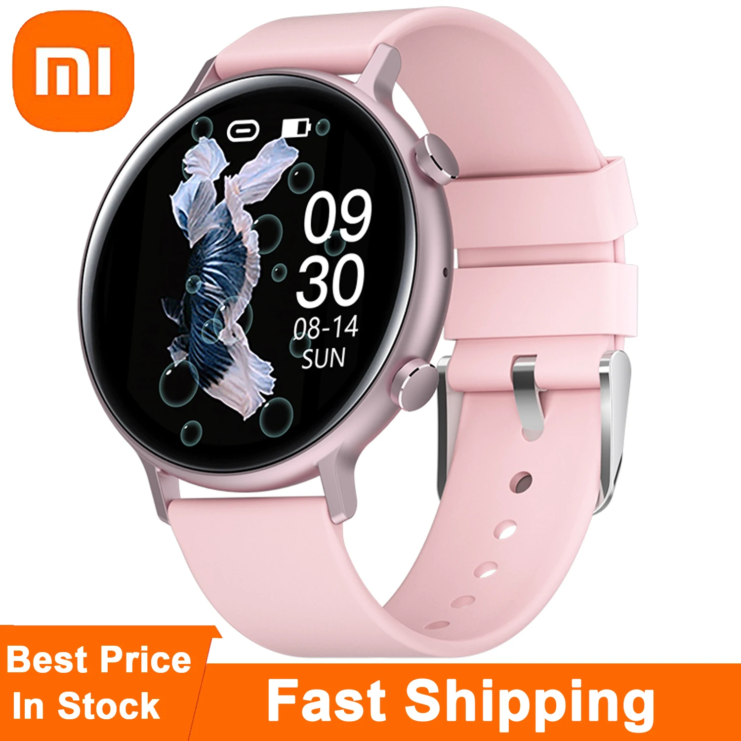 Xiaomi Mijia Smart Watch Blood Oxygen Monitoring Bluetooth Call Watch IP68 Waterproof Women Watch 4D Dial Smart Watch for Lady
Xiaomi Mijia Smart Watch Blood Oxygen Monitoring Bluetooth Call Watch IP68 Waterproof Women Watch 4D Dial Smart Watch for Lady