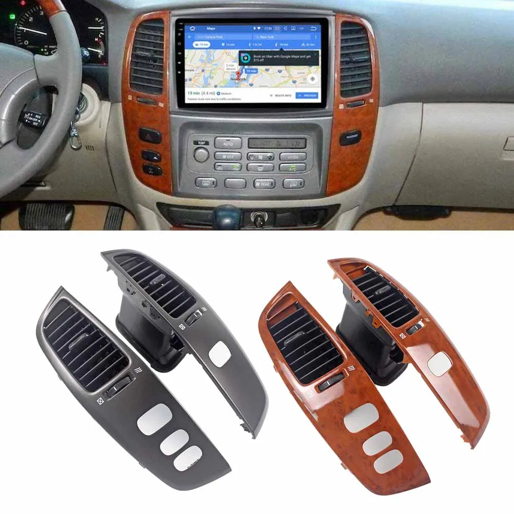 1pair Rear Dashboard Air Vent Interior Wooden Dashboard Air Vent Fit For Toyota Land Cruiser 100 LC100 FJ100 Ujz100 1997-2007
1pair Rear Dashboard Air Vent Interior Wooden Dashboard Air Vent Fit For Toyota Land Cruiser 100 LC100 FJ100 Ujz100 1997-2007