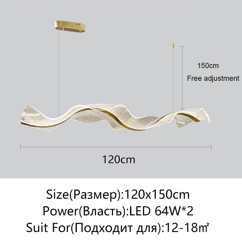 MZISOSOD Волнистые подвесные светильники 
MZISOSOD Волнистые подвесные светильники