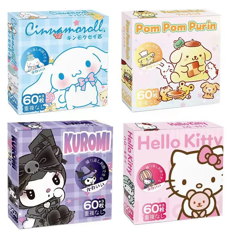 Cute Sanrio Hand Tent Sticker Kuromi Mymelody Hellokitty Cinnamoroll Waterproof Stickers Material Decorative Stickers
Cute Sanrio Hand Tent Sticker Kuromi Mymelody Hellokitty Cinnamoroll Waterproof Stickers Material Decorative Stickers