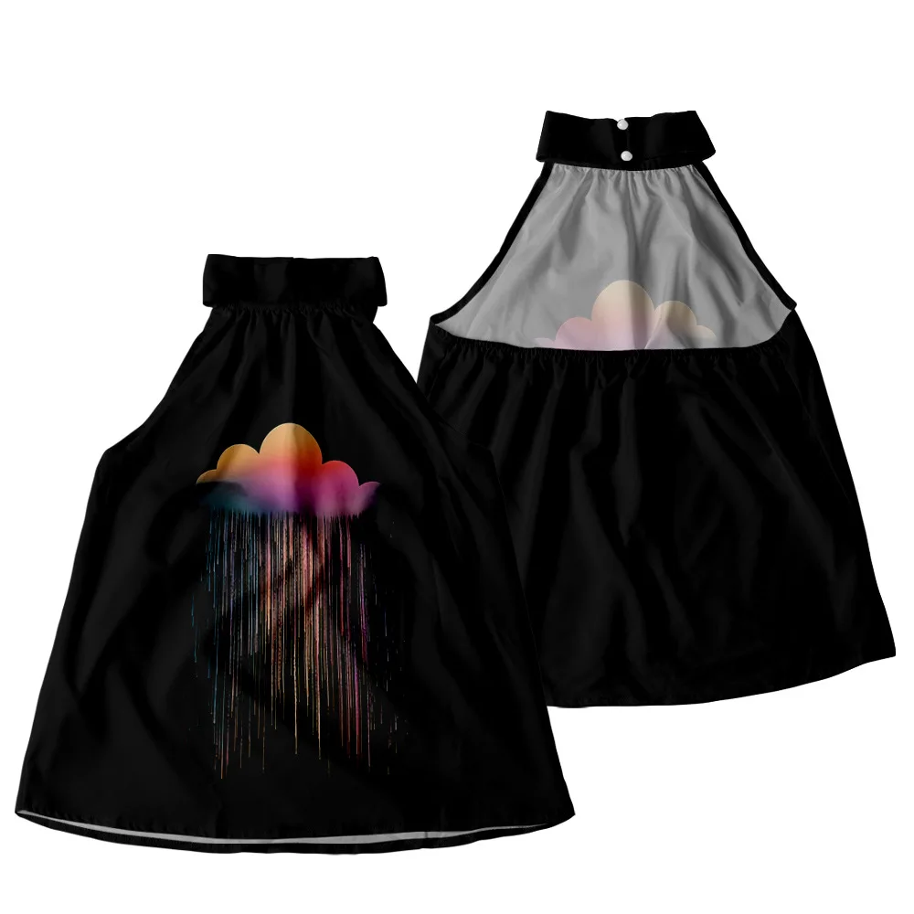 Women Casual Sleevelss Top Streetwear Fashion Black Cloud Print Backless T Shirts Clothes Halter Tank Top
Women Casual Sleevelss Top Streetwear Fashion Black Cloud Print Backless T Shirts Clothes Halter Tank Top