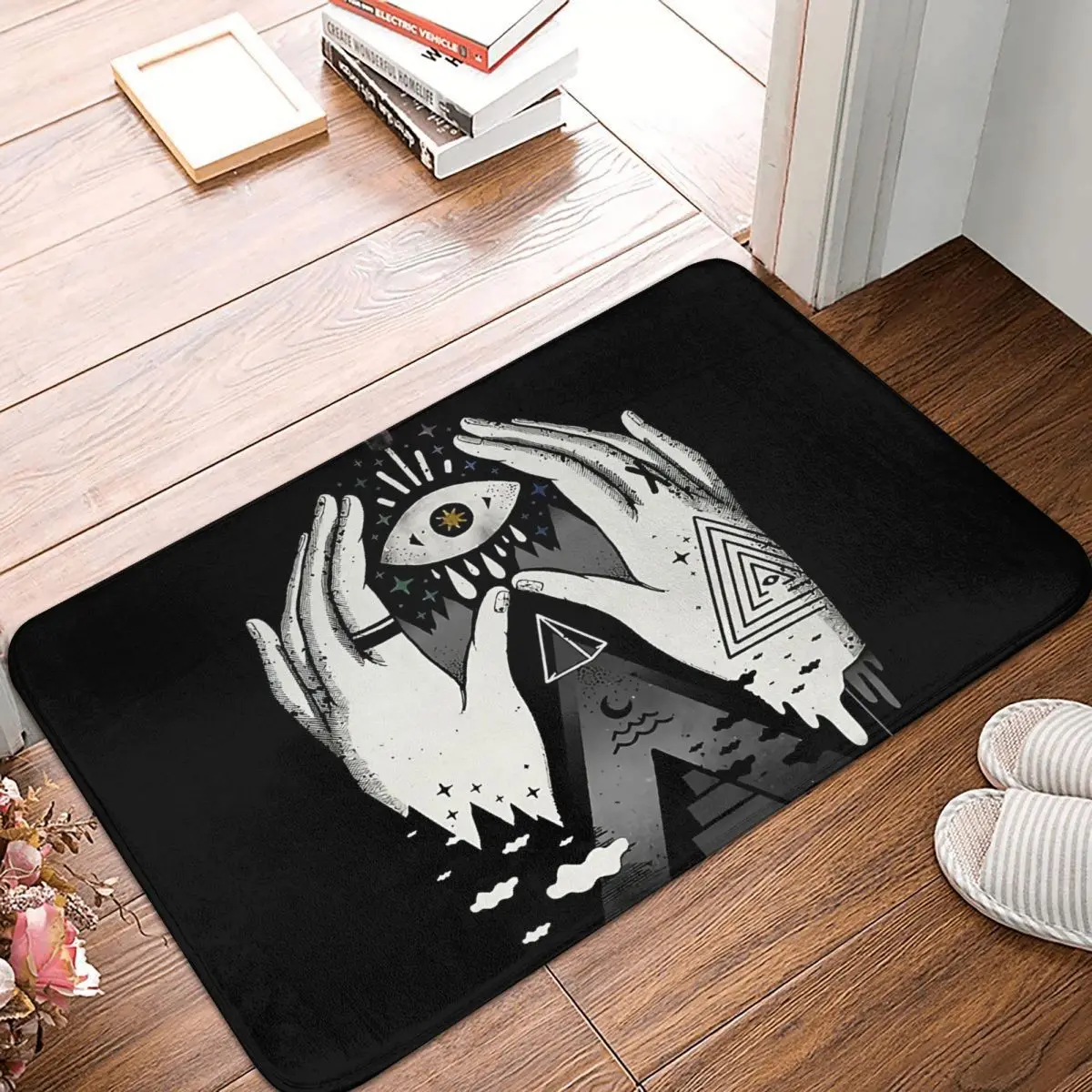 Art Bathroom Non-Slip Carpet Summoner Living Room Mat Entrance Door Doormat Home Decoration Rug
Art Bathroom Non-Slip Carpet Summoner Living Room Mat Entrance Door Doormat Home Decoration Rug