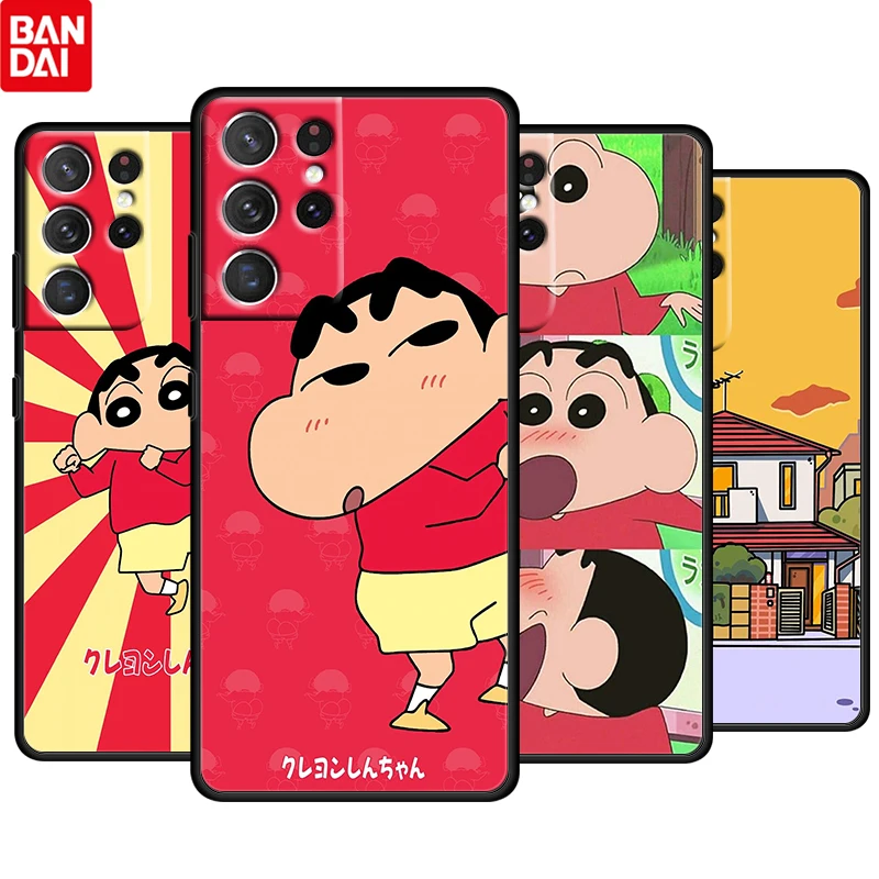 Crayon Cartoon Shin chan For Samsung Galaxy S22 S21 S20 Ultra Plus Pro S10 S9 S8 S7 4G 5G Soft TPU Black Phone Case Funda Capa
Crayon Cartoon Shin chan For Samsung Galaxy S22 S21 S20 Ultra Plus Pro S10 S9 S8 S7 4G 5G Soft TPU Black Phone Case Funda Capa