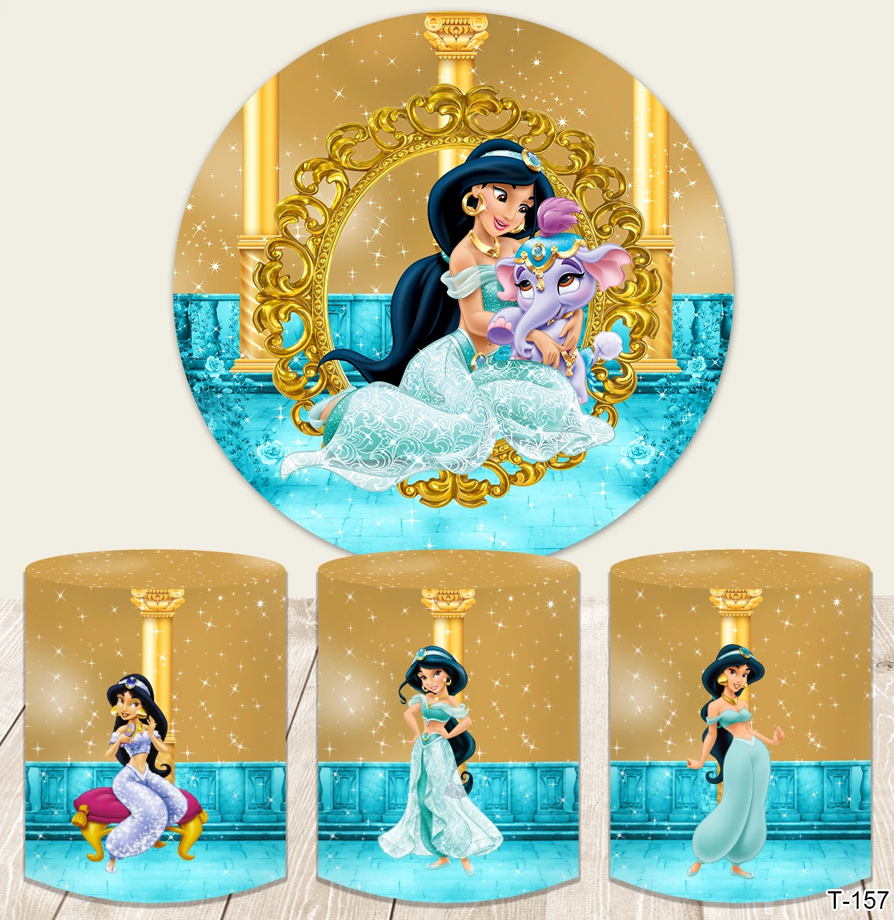Disney Princess Round Circle Backgrounds Jasmine For Girls Birthday Party Decoration Customized Backdrops Studio Banner Props
Disney Princess Round Circle Backgrounds Jasmine For Girls Birthday Party Decoration Customized Backdrops Studio Banner Props