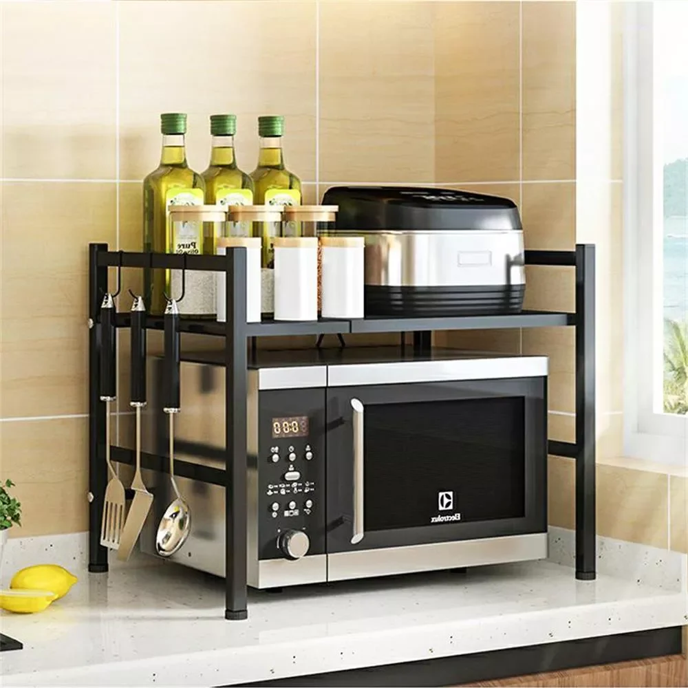 Kitchen Microwave Oven Rack Storage Shelf Organizer Holder Movable Cabinet Dish Shelving Home Appliances Printer Rack
Kitchen Microwave Oven Rack Storage Shelf Organizer Holder Movable Cabinet Dish Shelving Home Appliances Printer Rack