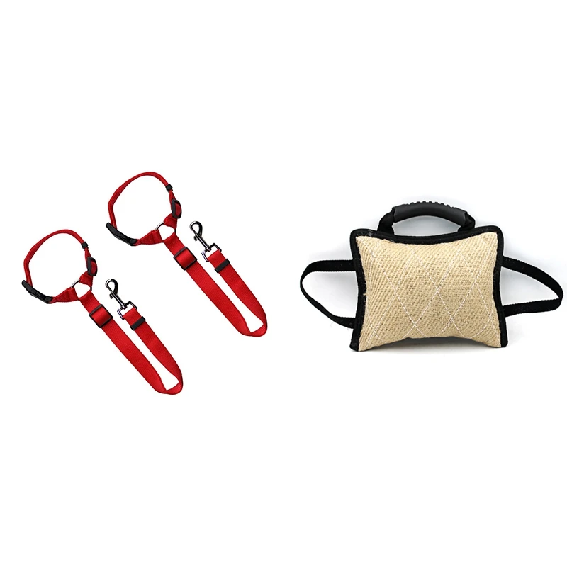 1 Packs Durable Dog Training Bite Tug Toy With 2 Packs Dog Cat Safety Seat Belt Strap
1 Packs Durable Dog Training Bite Tug Toy With 2 Packs Dog Cat Safety Seat Belt Strap