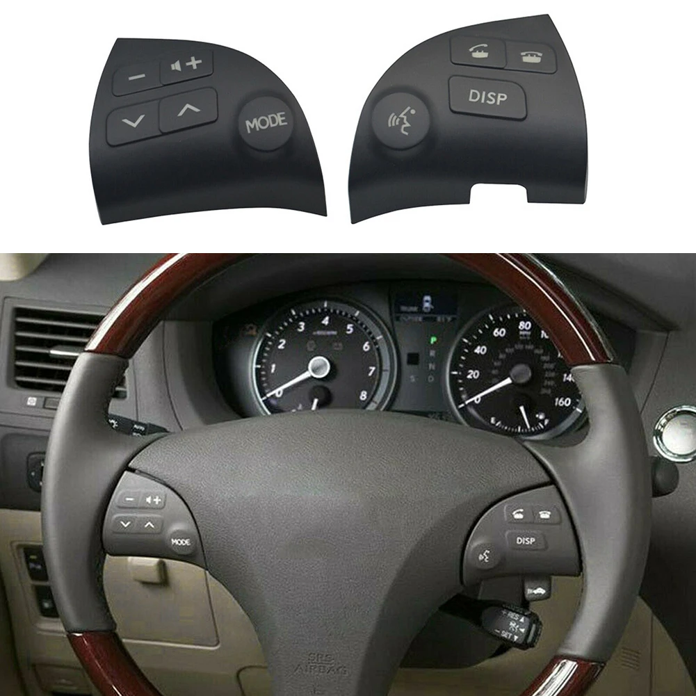 2pcs Steering Wheel Control Button Cover Black ABS Steering Wheel Button For Lexus ES350 2006-2012 For Left-hand Drive
2pcs Steering Wheel Control Button Cover Black ABS Steering Wheel Button For Lexus ES350 2006-2012 For Left-hand Drive