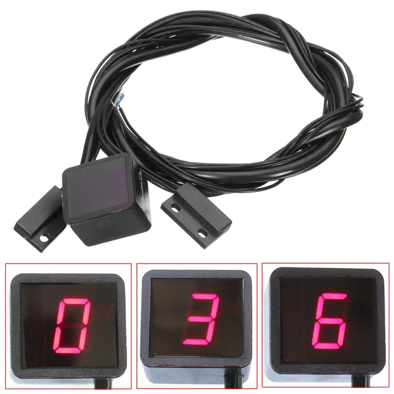 6 Speed Universal Motorcycle Motorbike Digital Gear Indicator LED Display + Shift Lever Magnet For Honda For Yamaha For Suzuki
6 Speed Universal Motorcycle Motorbike Digital Gear Indicator LED Display + Shift Lever Magnet For Honda For Yamaha For Suzuki