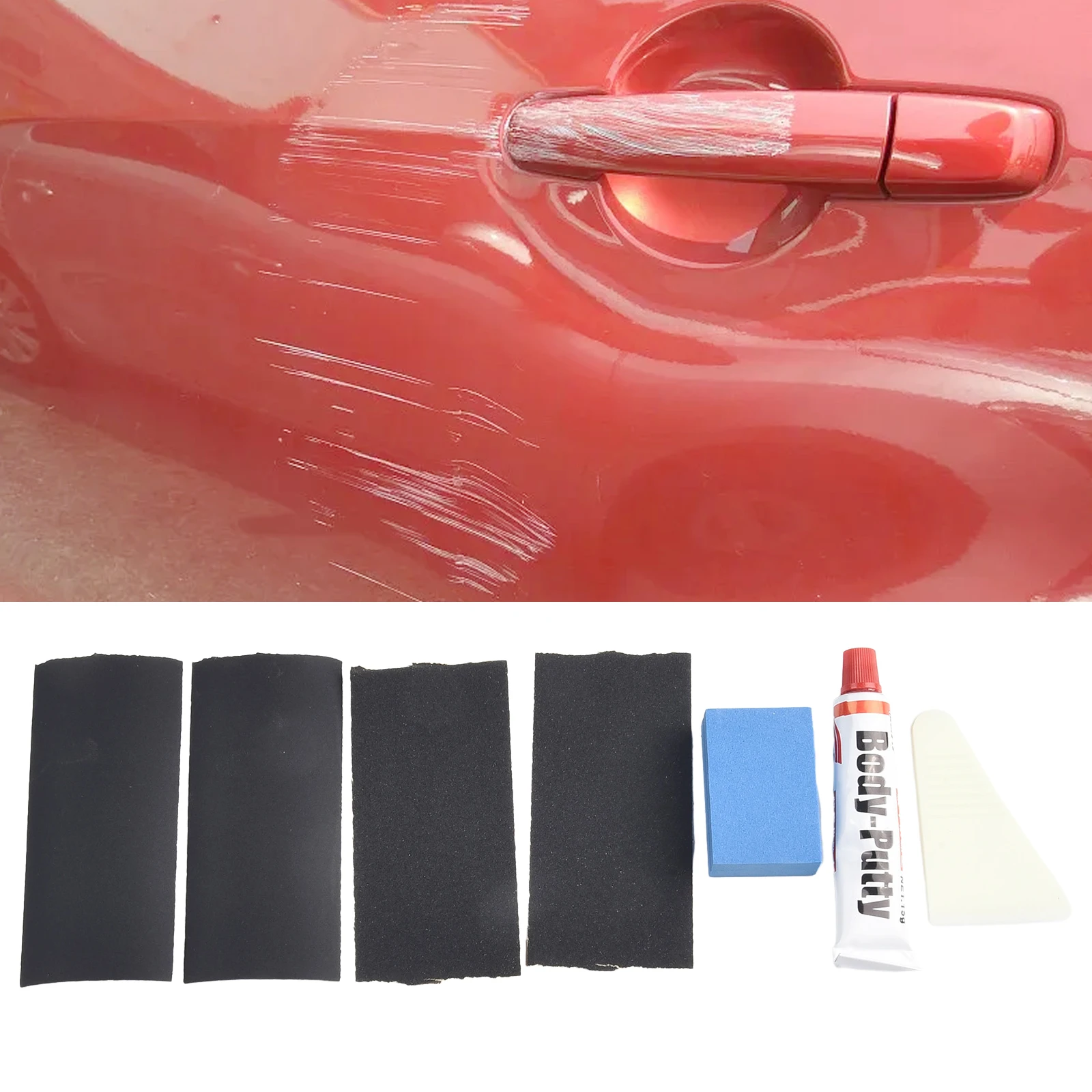 Smooth Repair Tools Scratch Filler Body Putty Assistant Car Accessories Grease Paint Repair Tool Universal New
Smooth Repair Tools Scratch Filler Body Putty Assistant Car Accessories Grease Paint Repair Tool Universal New