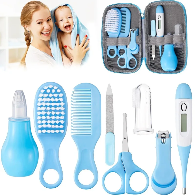 8pcs/set Baby Care Kit Baby Hygiene Kit Nail Scissors Clipper Portable Infant Child Healthcare Tools Sets for Toddler Gift
8pcs/set Baby Care Kit Baby Hygiene Kit Nail Scissors Clipper Portable Infant Child Healthcare Tools Sets for Toddler Gift