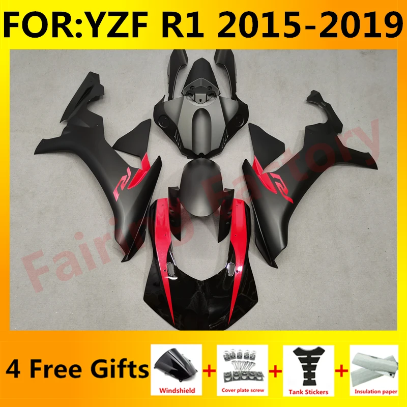 NEW ABS Motorcycle full Fairing Kit fit For YZF R1 2015 2016 2017 2018 2019 YFZ-R1 Bodywork Whole Fairings kits set red black
NEW ABS Motorcycle full Fairing Kit fit For YZF R1 2015 2016 2017 2018 2019 YFZ-R1 Bodywork Whole Fairings kits set red black