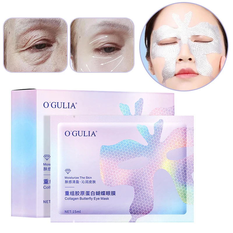 Collagen Butterfly Eye Mask Anti-Aging Anti-Wrinkle Moisturizing Tightening Removing Dark Circles Eye Bags Eye Care 10 PCS
Collagen Butterfly Eye Mask Anti-Aging Anti-Wrinkle Moisturizing Tightening Removing Dark Circles Eye Bags Eye Care 10 PCS