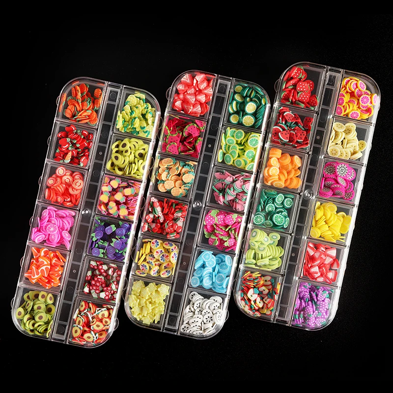 3 Box Tiny Cute Fruit Polymer Clay Slices Epoxy Resin Mold Fillings Crystal Mud Slime Filler Silicone Mold Decor Nail Art Flakes 
3 Box Tiny Cute Fruit Polymer Clay Slices Epoxy Resin Mold Fillings Crystal Mud Slime Filler Silicone Mold Decor Nail Art Flakes