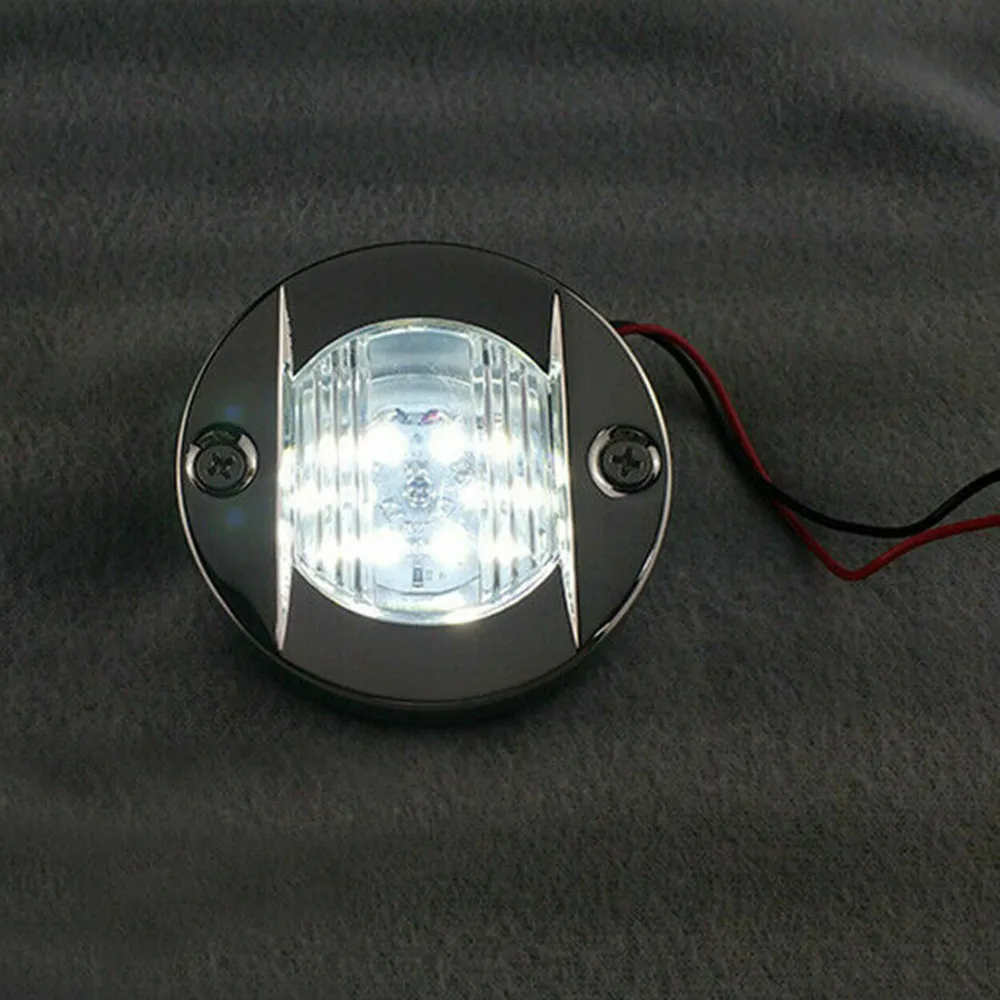 Marine Boat LED Stern Lights Round Waterproof White 12V Accessories Courtesy Light Courtyard Durable Practical
Marine Boat LED Stern Lights Round Waterproof White 12V Accessories Courtesy Light Courtyard Durable Practical