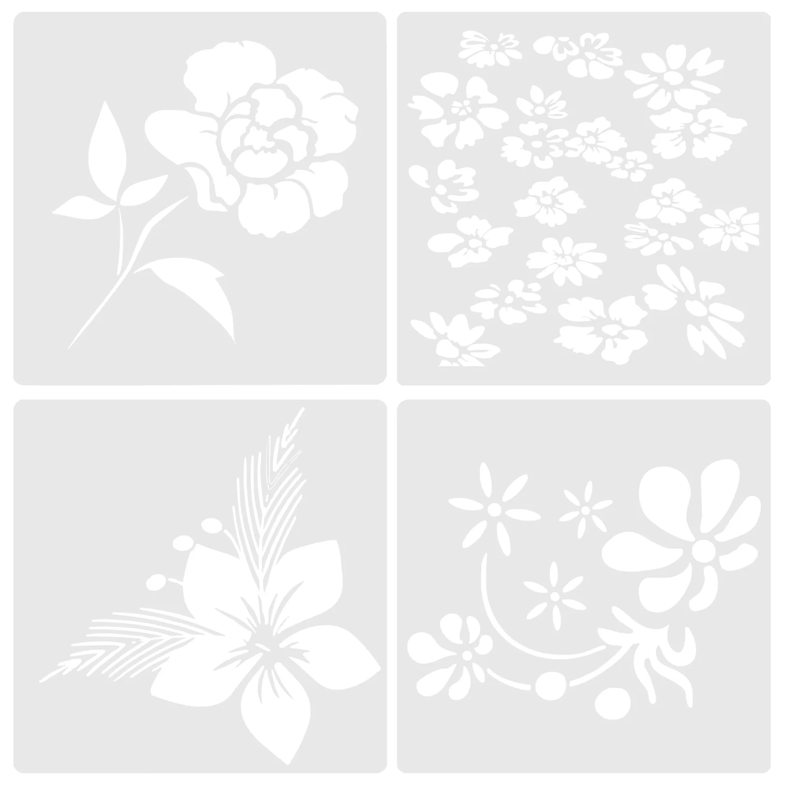 Stencil Painting Template Stencils Flower Templates Drawing Diycraftsdesign Holiday Set Craft Pattern New Scrapbooking Reusable
Stencil Painting Template Stencils Flower Templates Drawing Diycraftsdesign Holiday Set Craft Pattern New Scrapbooking Reusable