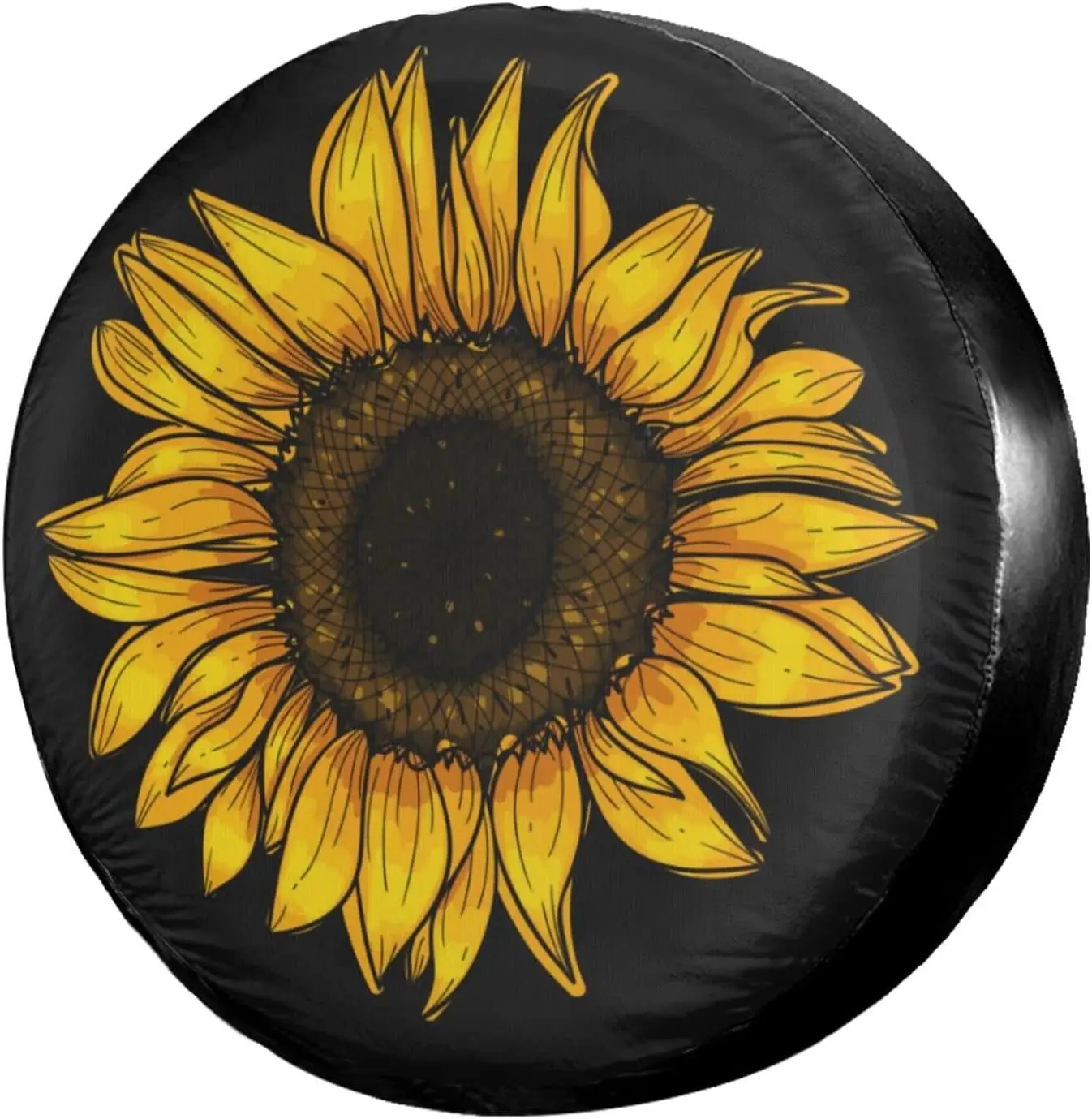 Foruidea Sunflower Spare Tire Cover Waterproof Dust-Proof UV Sun Wheel Tire Cover Fit for Jeep,Trailer, RV, SUV and Many Vehicle
Foruidea Sunflower Spare Tire Cover Waterproof Dust-Proof UV Sun Wheel Tire Cover Fit for Jeep,Trailer, RV, SUV and Many Vehicle