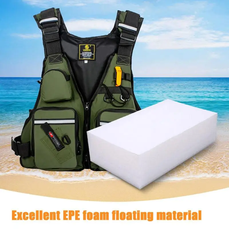 Reflective Fishing Vest Life Jackets Multi Pockets Floating Jacket For Diving Outdoor Surfing Water Sports Supplies Equipment
Reflective Fishing Vest Life Jackets Multi Pockets Floating Jacket For Diving Outdoor Surfing Water Sports Supplies Equipment