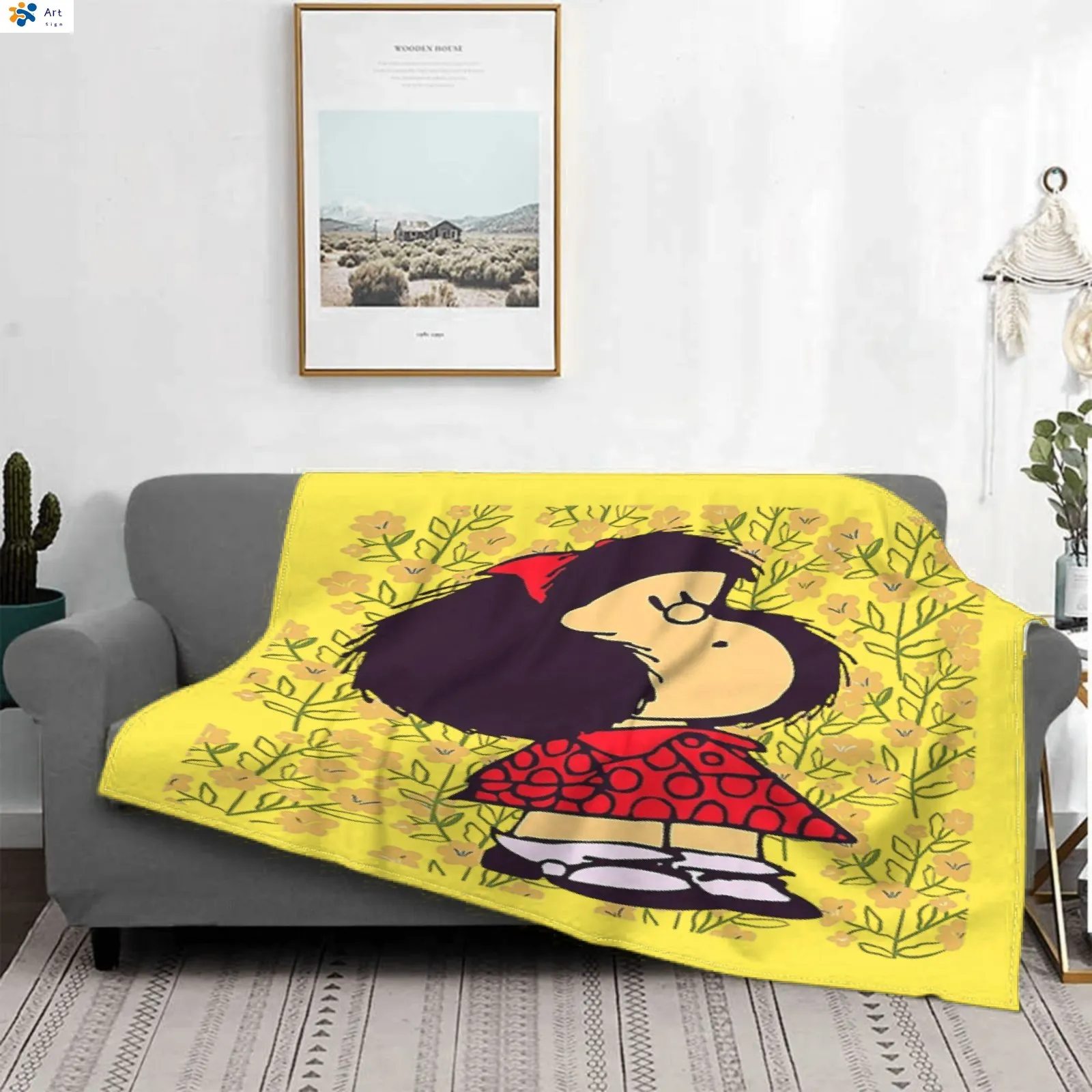 Mafalda Anime Blanket Flannel Summer Multi-function Warm Throw Blankets for Bed Sofa Couch Travel Rug Piece 60x50''
Mafalda Anime Blanket Flannel Summer Multi-function Warm Throw Blankets for Bed Sofa Couch Travel Rug Piece 60x50''