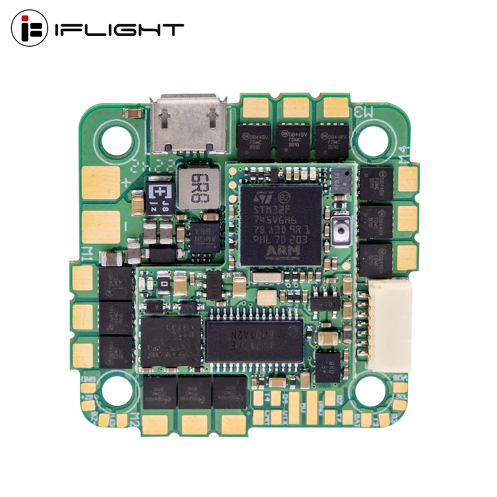 IFlight BLITZ Whoop F7 55A AIO Board Flight Controller / ESC Gyro BMI270 W/ 25.5*25.5mm Mounting pattern 2-6S for RC FPV Drone
IFlight BLITZ Whoop F7 55A AIO Board Flight Controller / ESC Gyro BMI270 W/ 25.5*25.5mm Mounting pattern 2-6S for RC FPV Drone