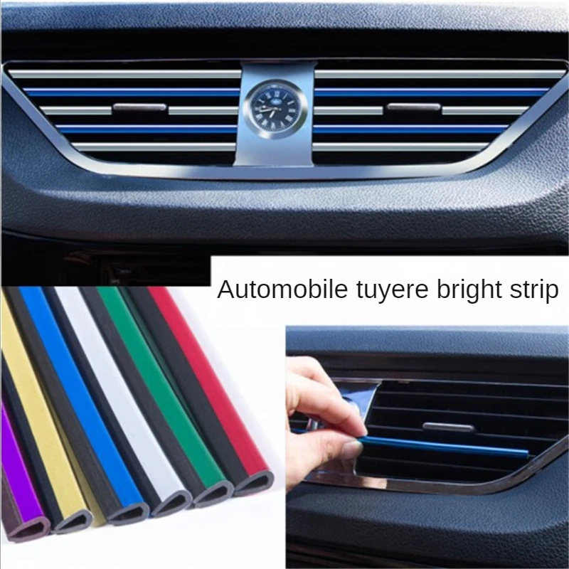 10 Pcs 20cm Car Air Conditioner Vent Outlet Trim Strip U Shape Chrome PVC Colorful Shiny Car Trim Strip for Car Decoration
10 Pcs 20cm Car Air Conditioner Vent Outlet Trim Strip U Shape Chrome PVC Colorful Shiny Car Trim Strip for Car Decoration