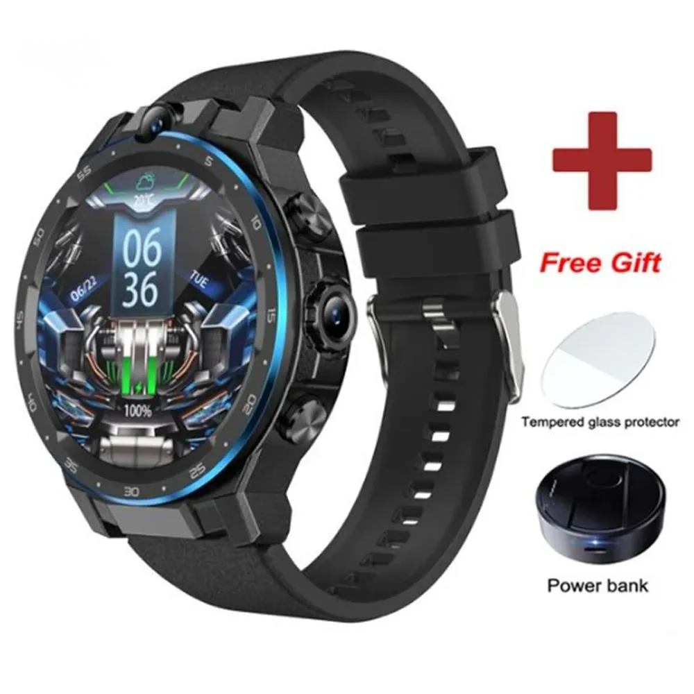New 4G GPS Wifi Smart Watch 6GB 128GB DualCamera Sport Men Blue Tooth Call 24H Heartrate Smartwatch Women Dual System Music NFC 
New 4G GPS Wifi Smart Watch 6GB 128GB DualCamera Sport Men Blue Tooth Call 24H Heartrate Smartwatch Women Dual System Music NFC