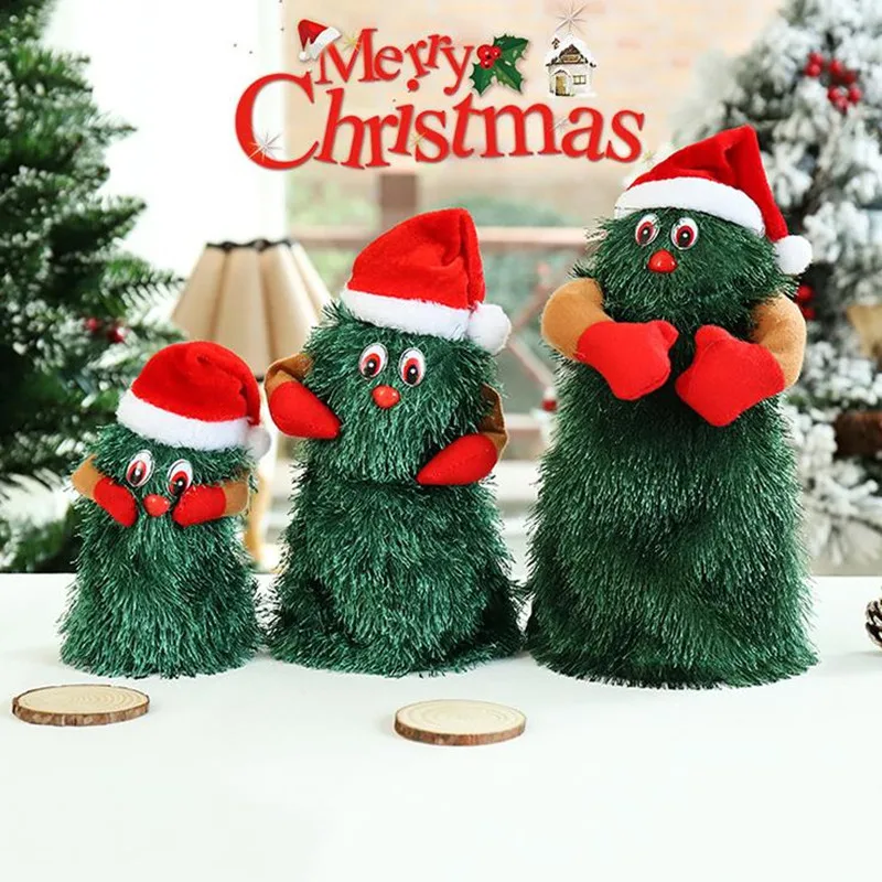 1 Pcs Plush Toy Electric Singing Dancing Christmas Tree Toys Christmas Doll Merry Christmas Decorations Electric Toy For Kids
1 Pcs Plush Toy Electric Singing Dancing Christmas Tree Toys Christmas Doll Merry Christmas Decorations Electric Toy For Kids