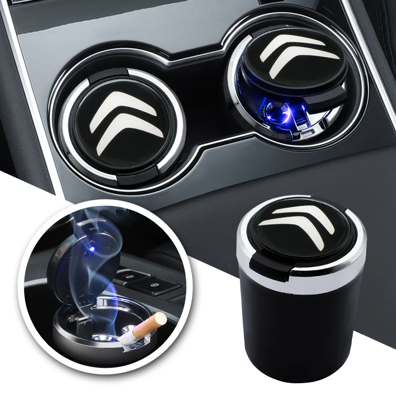 LED Light Car Portable Ashtray Cigarette Storage Box Trash Can for Citroen C1 C2 C3 C4 C5 C6 C8 C4L DS3 DS4 DS5 LS Accessories
LED Light Car Portable Ashtray Cigarette Storage Box Trash Can for Citroen C1 C2 C3 C4 C5 C6 C8 C4L DS3 DS4 DS5 LS Accessories