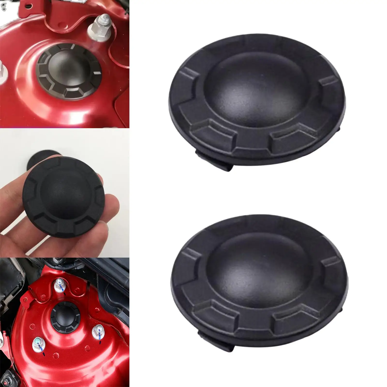 

Dustproof Front Suspension Strut Mount Cover, ABS Car Shock Absorber Dust Cap for5 CX 8 Accessories Parts Replace