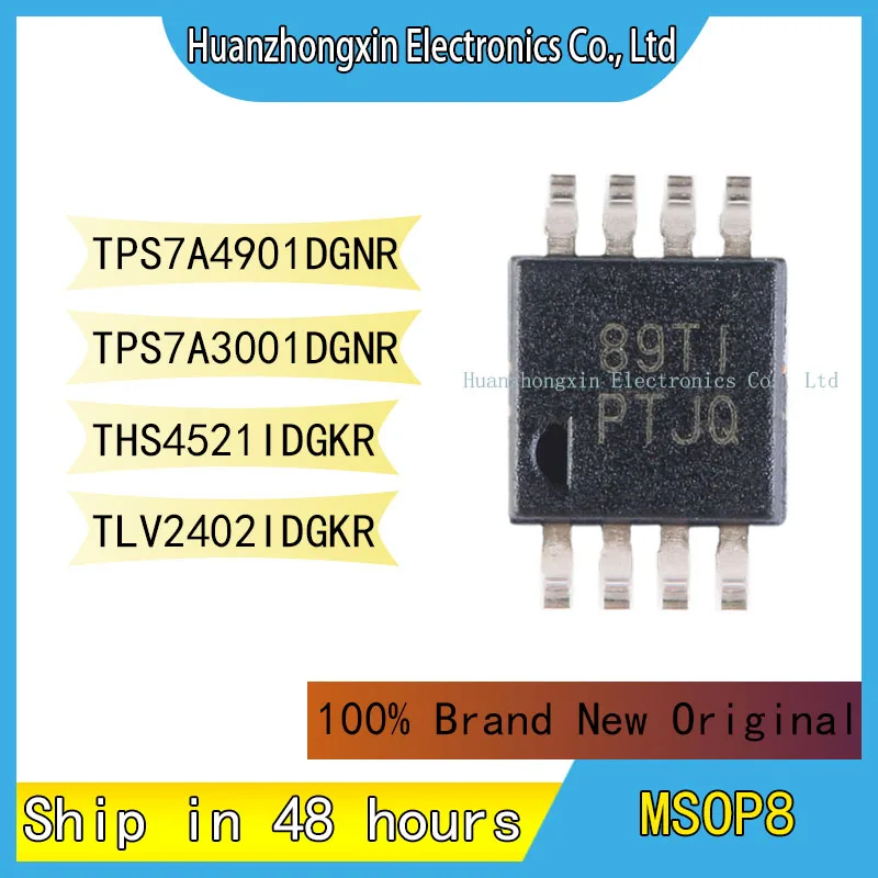 TPS7A4901DGNR TPS7A3001DGNR THS4521IDGKR TLV2402IDGKR MSOP8 100% Brand New Original Chip Integrated Circuit Microcontroller
TPS7A4901DGNR TPS7A3001DGNR THS4521IDGKR TLV2402IDGKR MSOP8 100% Brand New Original Chip Integrated Circuit Microcontroller