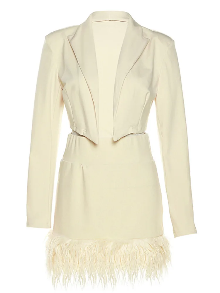 Autumn Fashion Long Sleeve Short Suit Set Women Elegant Office Lady Outfits Skirt Two Piece Sets 2022 New Clothing Fall Winter
Autumn Fashion Long Sleeve Short Suit Set Women Elegant Office Lady Outfits Skirt Two Piece Sets 2022 New Clothing Fall Winter