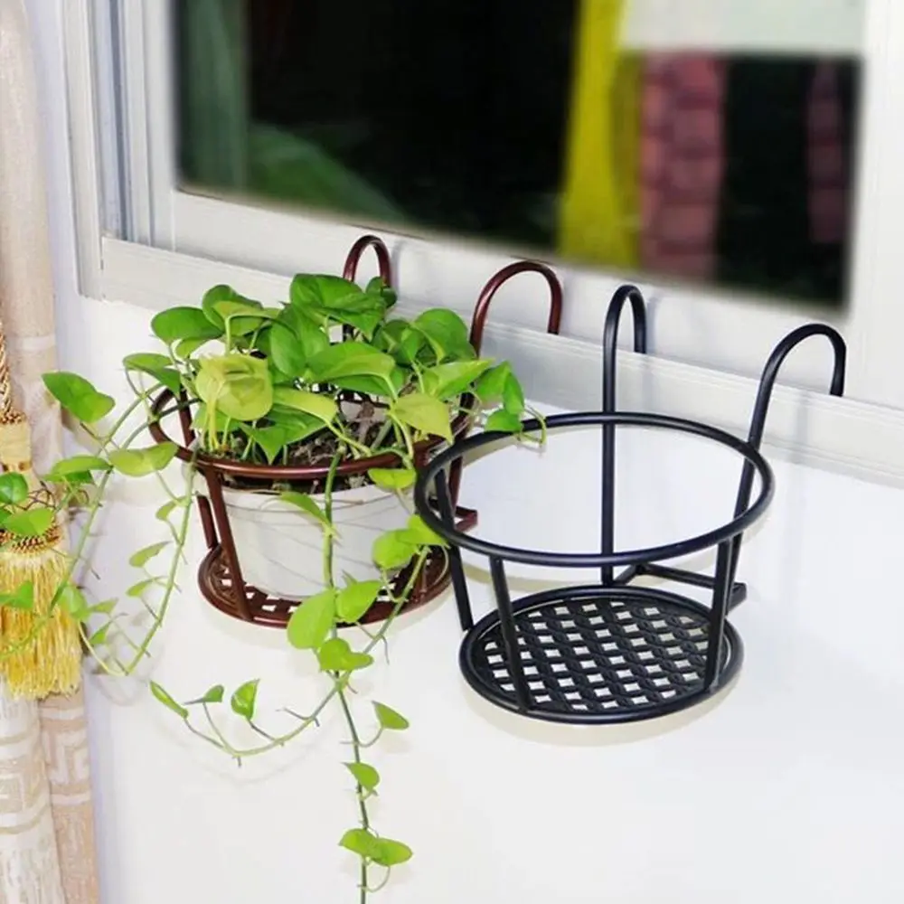 Stylish Railings Iron Window Sill Planter Pot Stand Balcony Guardrail Hanging Flower Pot Rack
Stylish Railings Iron Window Sill Planter Pot Stand Balcony Guardrail Hanging Flower Pot Rack