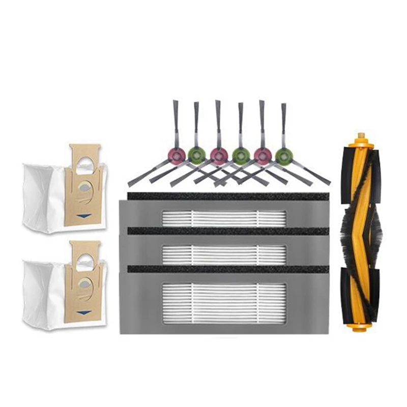 Replacement Filter Brush Kit For ECOVACS DEEBOT N10 N10 Plus Robot Vacuum Cleaner Accessory Kit
Replacement Filter Brush Kit For ECOVACS DEEBOT N10 N10 Plus Robot Vacuum Cleaner Accessory Kit