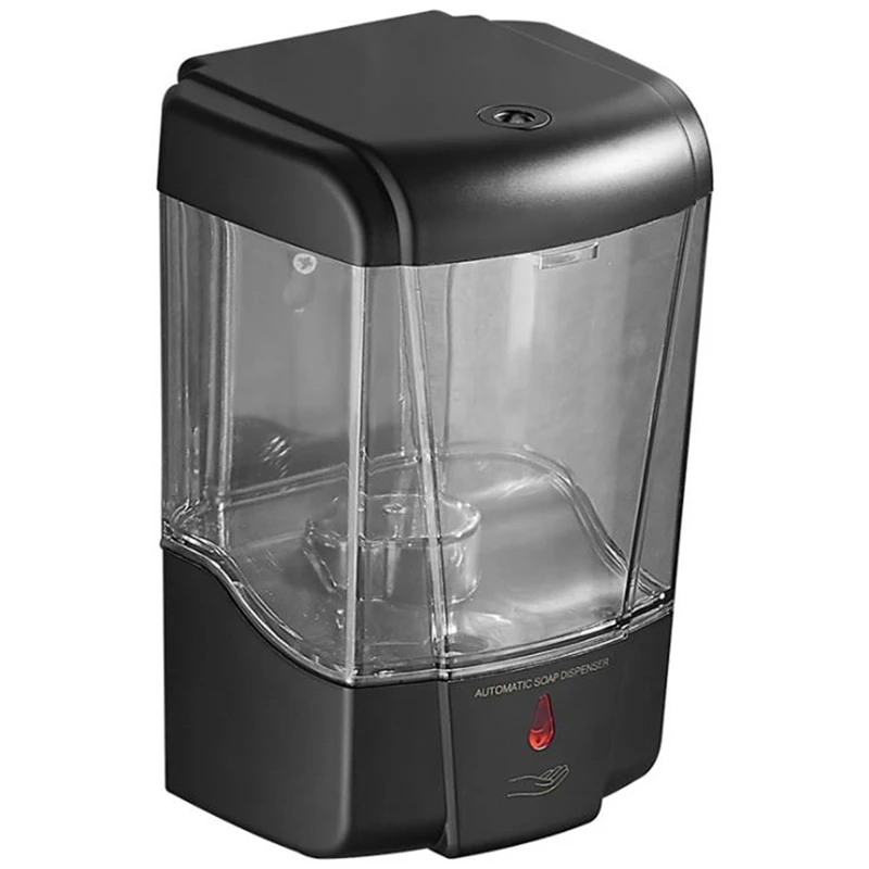 Автоматический дозатор мыла, Бесконтактный инфракрасный датчик движения, настенный дозатор 700 мл, для ванной комнаты, кухни, отеля 
Автоматический дозатор мыла, Бесконтактный инфракрасный датчик движения, настенный дозатор 700 мл, для ванной комнаты, кухни, отеля