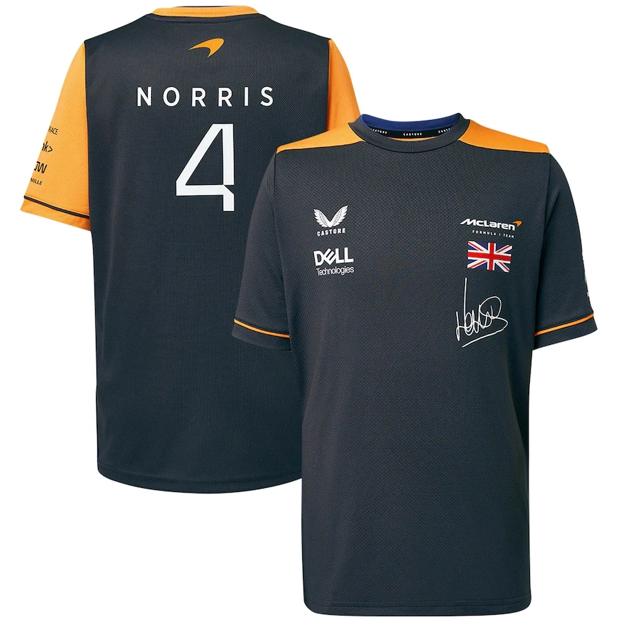 New McLaren F1 Team Top 2022 Summer New T-Shirt Men Outdoor Sports Short Sleeve Formula One Racing Clothing Quick Drying T-Shirt
New McLaren F1 Team Top 2022 Summer New T-Shirt Men Outdoor Sports Short Sleeve Formula One Racing Clothing Quick Drying T-Shirt