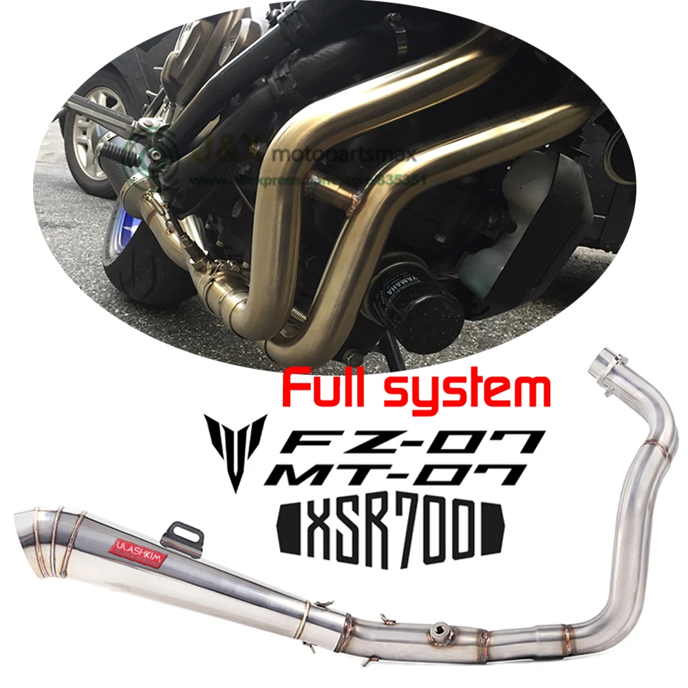 Слипоны для Yamaha Mt07 Fz07 Mt Fz 07 2014 2015 2016 2017 Xsr700 2016 2017 средняя звеньевая труба мотоциклетная полная выхлопная система
Слипоны для Yamaha Mt07 Fz07 Mt Fz 07 2014 2015 2016 2017 Xsr700 2016 2017 средняя звеньевая труба мотоциклетная полная выхлопная система