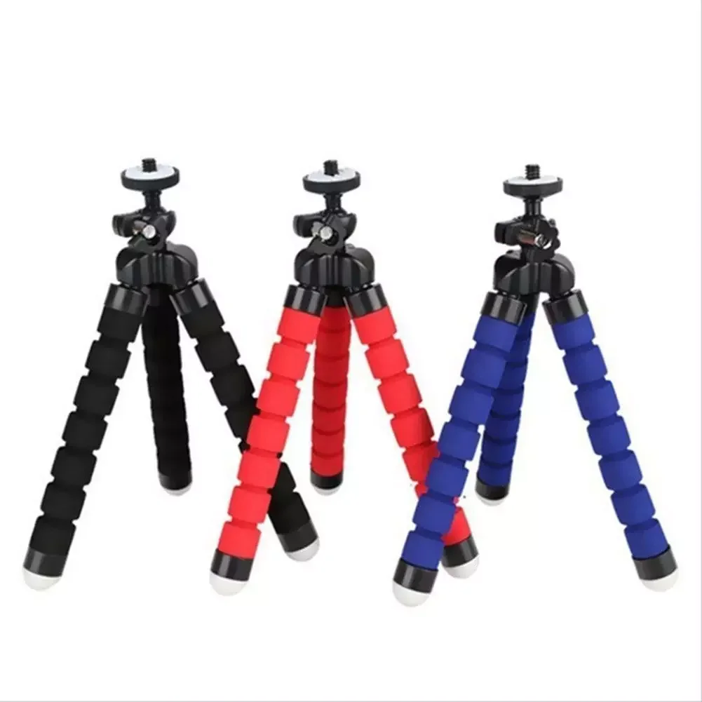 Octopus-shape Phone Stand Mini Portable Flexible Sponge Tripod Cell Phone Holder
Octopus-shape Phone Stand Mini Portable Flexible Sponge Tripod Cell Phone Holder
