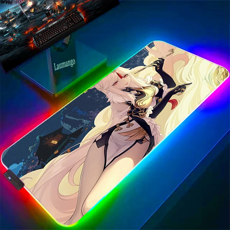 Computer Desk Mat Genshin Large RGB Cute Mouse Pad Gaming Game Mats Diy Mausepad Gamer Rug Mousepad Anime Carpet Table Pads Pc
Computer Desk Mat Genshin Large RGB Cute Mouse Pad Gaming Game Mats Diy Mausepad Gamer Rug Mousepad Anime Carpet Table Pads Pc