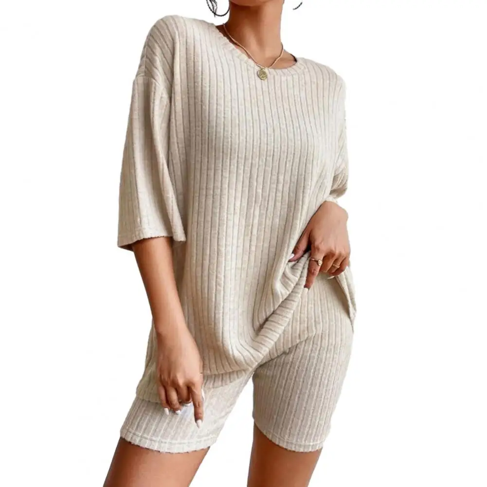summer outfits for women 2023 Summer Loose O Neck Half Sleeve Shorts Suits Women Tracksuit Casual Set Homewear conjuntos cortos
summer outfits for women 2023 Summer Loose O Neck Half Sleeve Shorts Suits Women Tracksuit Casual Set Homewear conjuntos cortos
