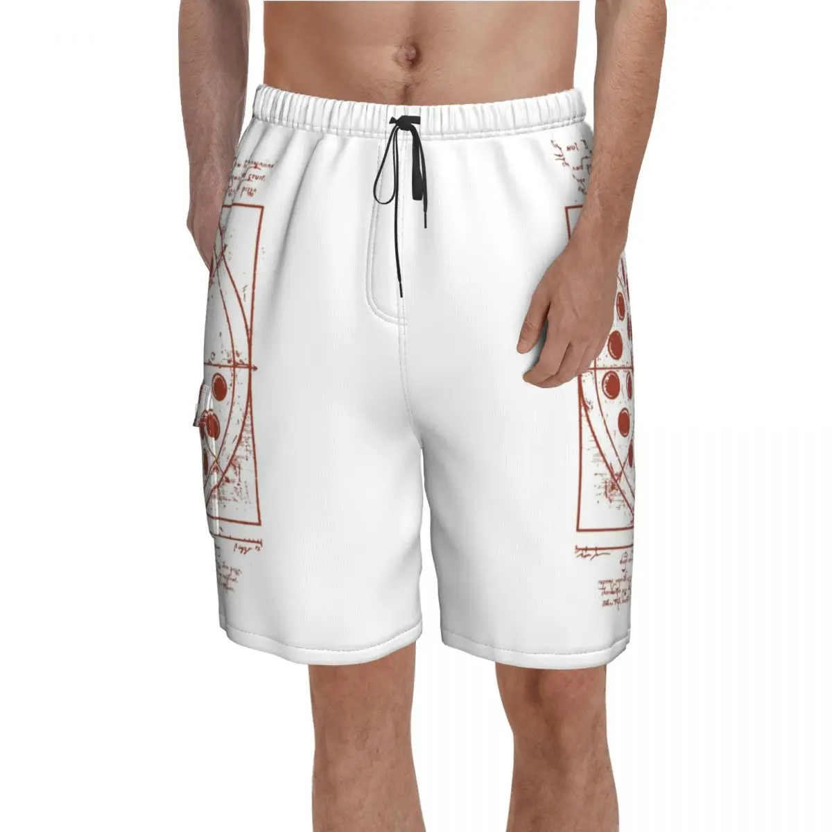 Vitruvian Pizza Board Shorts Tom Holland Beach Short Pants Elastic Waist Comfortable Custom Swim Trunks Plus Size 2XL
Vitruvian Pizza Board Shorts Tom Holland Beach Short Pants Elastic Waist Comfortable Custom Swim Trunks Plus Size 2XL