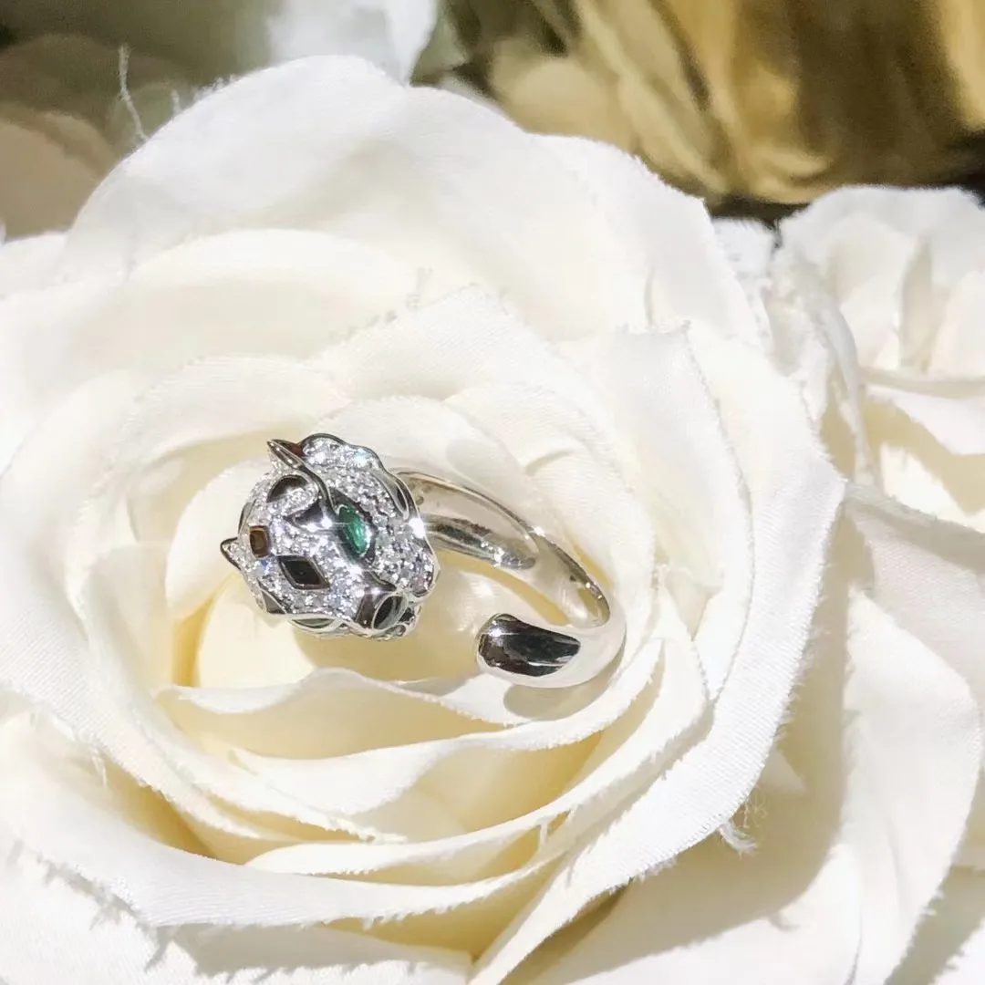 2023 Stylish Silver Leopard Head Ring For Women High End Luxury Glamorous Designer Jewelry Wedding Rings for Women Adjustable
2023 Stylish Silver Leopard Head Ring For Women High End Luxury Glamorous Designer Jewelry Wedding Rings for Women Adjustable