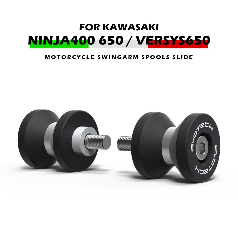 Ninja 400 650 Rear Swing Arm Stand Screws For KAWASAKI VERSYS650 NINJA400 NINJA650 2015-2023 Motorcycle Stand Screw Accessories 
Ninja 400 650 Rear Swing Arm Stand Screws For KAWASAKI VERSYS650 NINJA400 NINJA650 2015-2023 Motorcycle Stand Screw Accessories