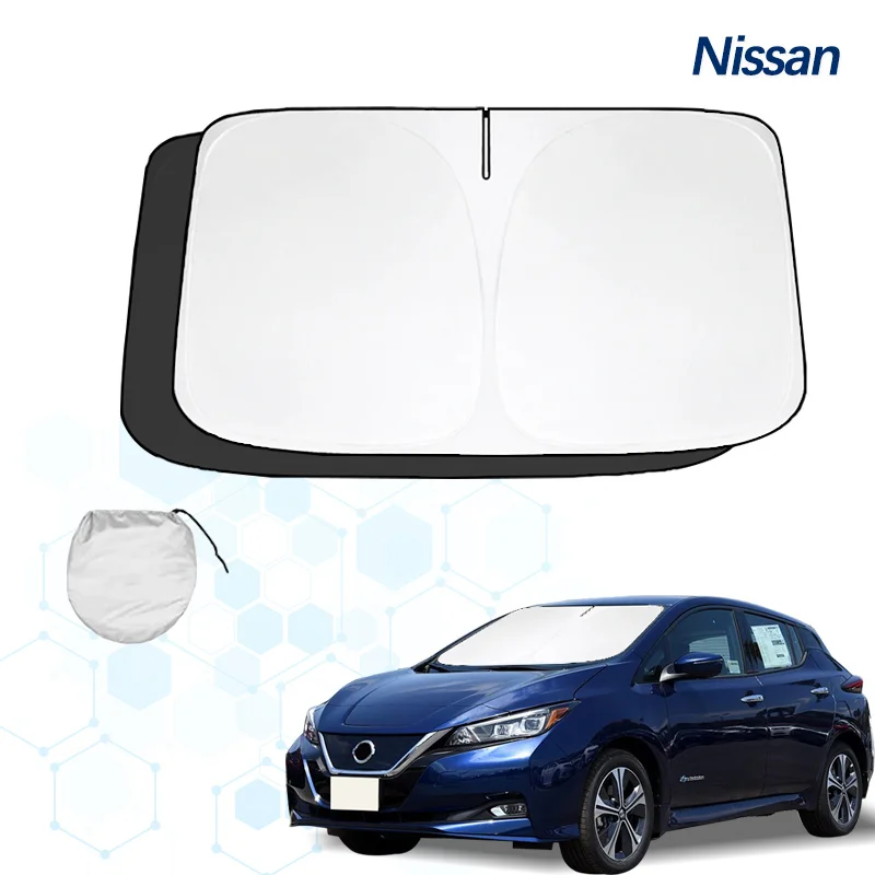 Солнцезащитный козырек для лобового стекла автомобиля Nissan Leaf ZE0 ZE1 2010-2020 2021 2022 2023