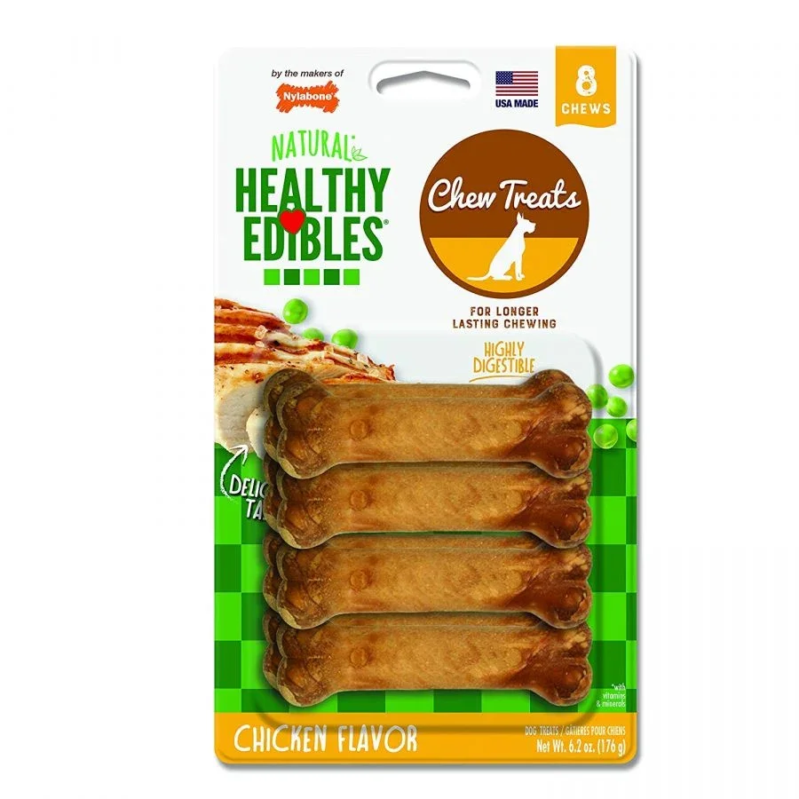 JMT Healthy Edibles Wholesome Dog Chews - Chicken FlavorU82947