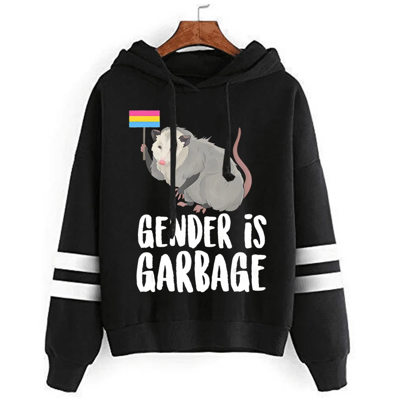 Gender Is Garbage Pritn Hoodies Opossum Support for Rainbow Sweatshirt Vintage Kpop Korean Clothes Casual Sportwear Funny Hoody
Gender Is Garbage Pritn Hoodies Opossum Support for Rainbow Sweatshirt Vintage Kpop Korean Clothes Casual Sportwear Funny Hoody
