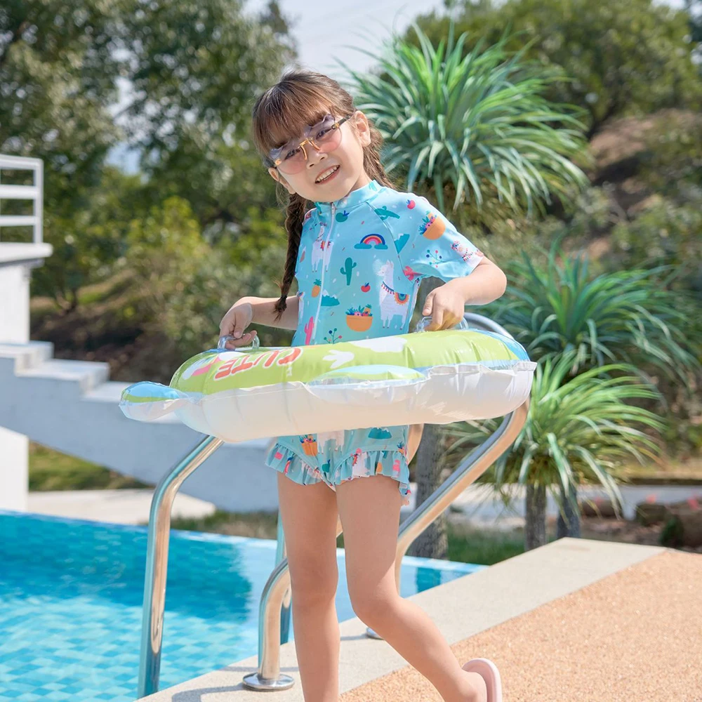 Thickened Inflatable Swimming Ring with Handle Cartoon Summer Pool Water Toy Swimming Circle Portable Soft for Children THJ99
Thickened Inflatable Swimming Ring with Handle Cartoon Summer Pool Water Toy Swimming Circle Portable Soft for Children THJ99