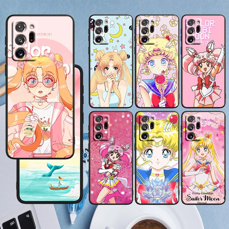 Love Sailor Moon Girl Phone Case Black For Samsung A73 A70 A20 A10 A8 A03 j7 j6 Note 20 10 9 Ultra Lite Plus F23 M52 M21
Love Sailor Moon Girl Phone Case Black For Samsung A73 A70 A20 A10 A8 A03 j7 j6 Note 20 10 9 Ultra Lite Plus F23 M52 M21