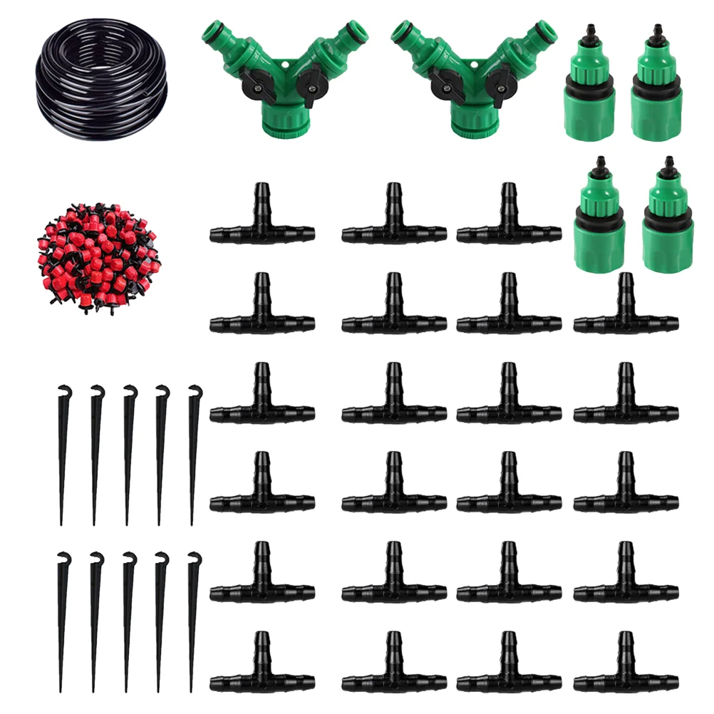 1 Set 50M Long Garden Irrigation Suit 60 Drops Head DIY Drip Irrigation Set Automatic Watering Irrigation Set Atomizing
1 Set 50M Long Garden Irrigation Suit 60 Drops Head DIY Drip Irrigation Set Automatic Watering Irrigation Set Atomizing